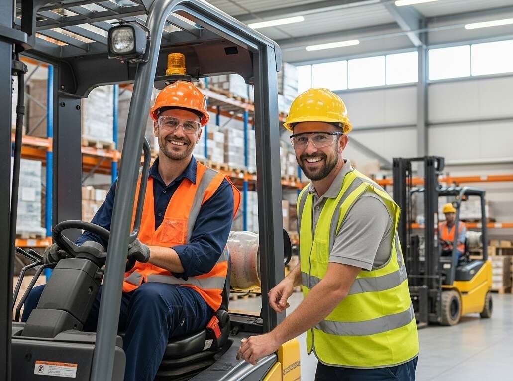 Can I Drive a Forklift With Only an Online Forklift Certificate?